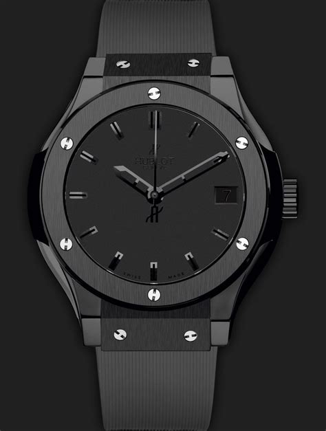 hublot classic fusion all black 38 mm|Hublot classic fusion price.